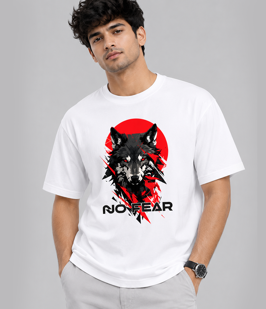 Wolf Mode | No Fear T-Shirt